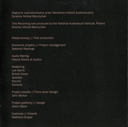 Henryk Górecki - Symphony No. 3 (Symphony Of Sorrowful Songs) Op. 36 (CD) | Mint (M) Mint (M)-