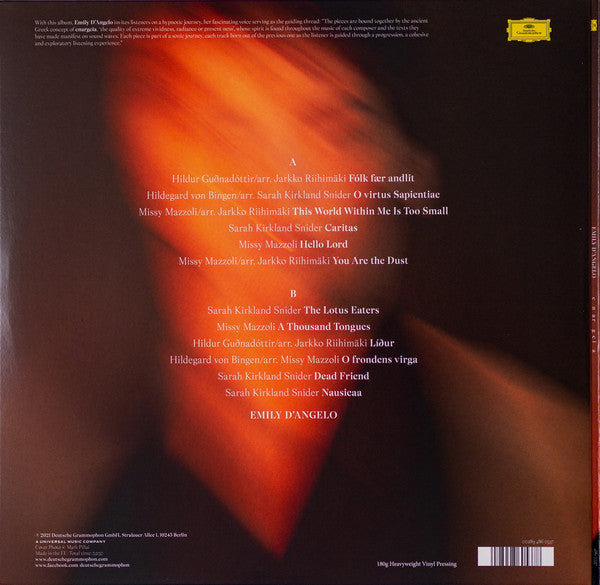 Emily D'Angelo - Enargeia (VINYL) | Mint (M) Mint (M)-