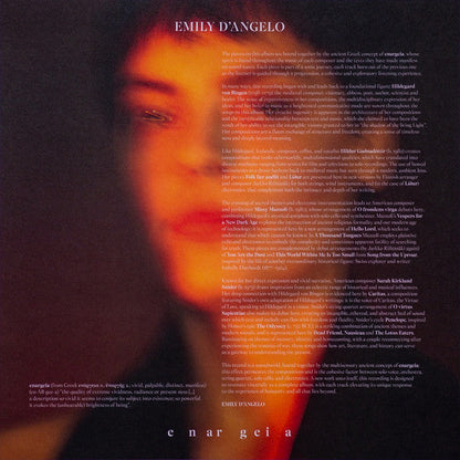 Emily D'Angelo - Enargeia (VINYL) | Mint (M) Mint (M)-