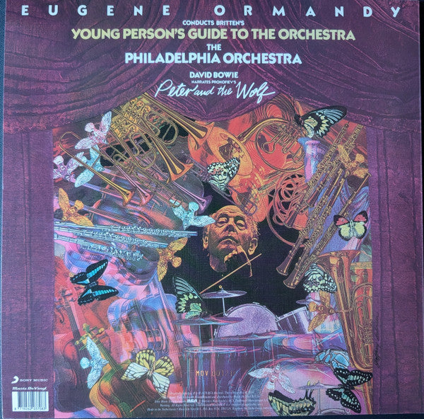 David Bowie & The Philadelphia Orchestra - Peter And The Wolf / Young Person's Guide To The Orchestra (YELLOW VINYL) | Mint (M) Mint (M)-
