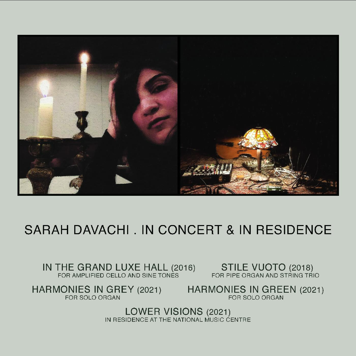 Davachi, Sarah - In Concert & In Residence (CD) |-