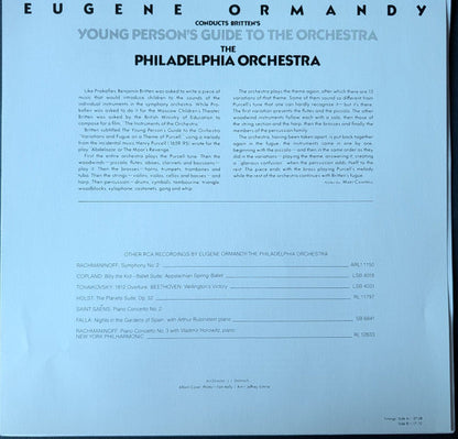 David Bowie & The Philadelphia Orchestra - Peter And The Wolf / Young Person's Guide To The Orchestra (YELLOW VINYL) | Mint (M) Mint (M)-