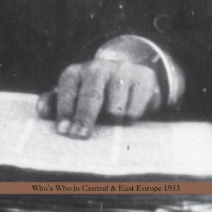 Dreyblatt, Arnold - Who's Who in Central Europe 1933 (CD) |-