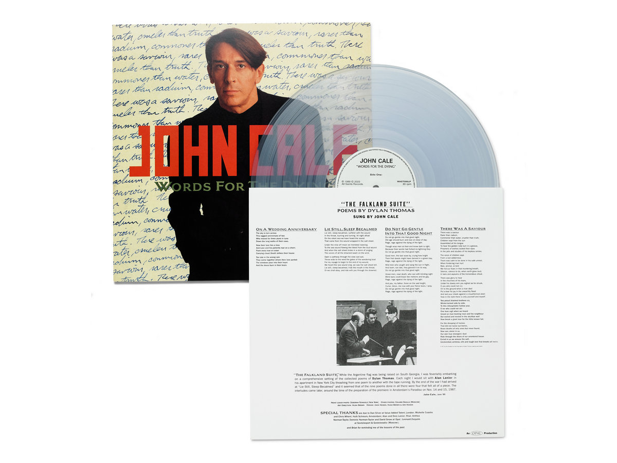 John Cale - Words For The Dying (CLEAR VINYL) | Mint (M) Mint (M)-