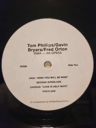 Tom Phillips (3) - Irma (VINYL) | Mint (M) Mint (M)-