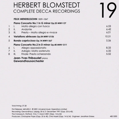 Herbert Blomstedt - Complete Decca Recordings (CD BOX SET) |-
