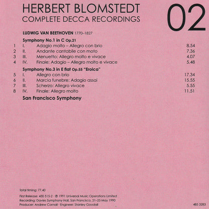 Herbert Blomstedt - Complete Decca Recordings (CD BOX SET) |-