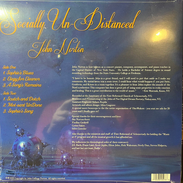 John Norton (12) - Socially Un-Distanced (VINYL) |-