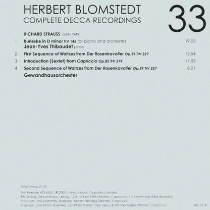 Herbert Blomstedt - Complete Decca Recordings (CD BOX SET) |-