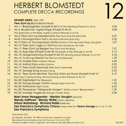 Herbert Blomstedt - Complete Decca Recordings (CD BOX SET) |-