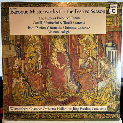 Württembergisches Kammerorchester - Baroque Masterworks For The Festive Season (VINYL) | Mint (M)-