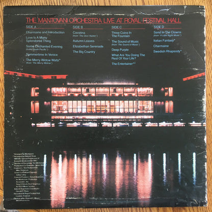 The Mantovani Orchestra - Live At Royal Festival Hall | Mint (M) Near Mint (NM)-
