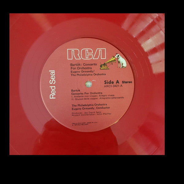 Béla Bartók - Concerto For Orchestra *SEALED/RED* | Mint (M) Mint (M)-