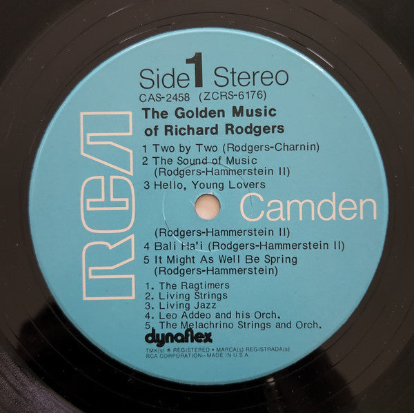 Various - The Music Of Richard Rodgers | Mint (M) Near Mint (NM)-