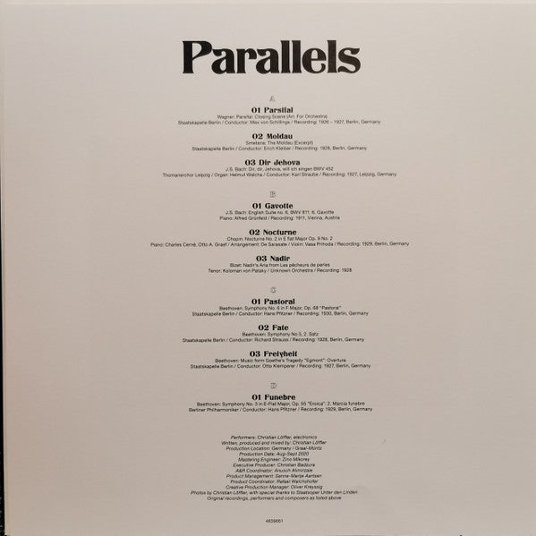 Christian Löffler - Parallels: Shellac Reworks | Mint (M) Mint (M)-