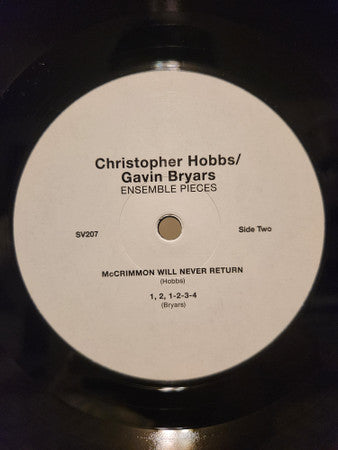 Christopher Hobbs - Ensemble Pieces (VINYL) | Mint (M) Mint (M)-