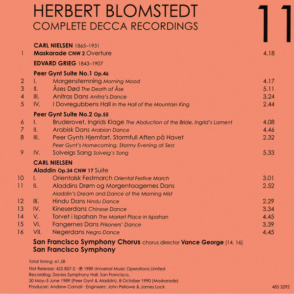 Herbert Blomstedt - Complete Decca Recordings (CD BOX SET) |-