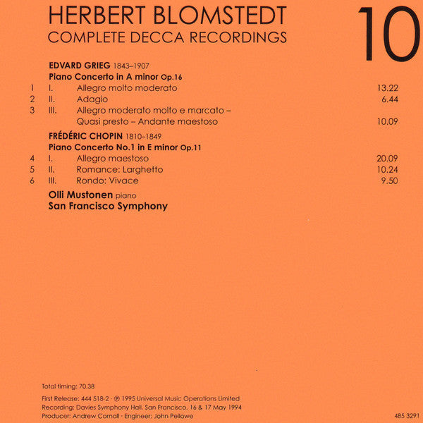 Herbert Blomstedt - Complete Decca Recordings (CD BOX SET) |-