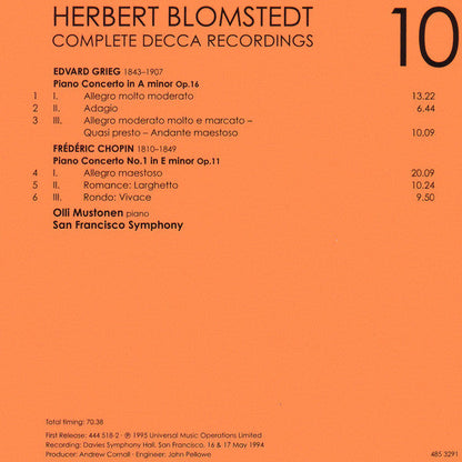 Herbert Blomstedt - Complete Decca Recordings (CD BOX SET) |-