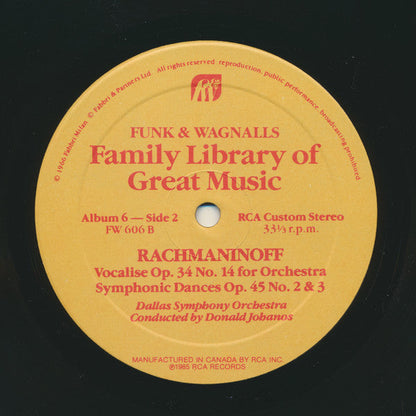 Piano Concerto No.2 - Funk & Wagnalls - Album 6 | Mint (M) Near Mint (NM)-