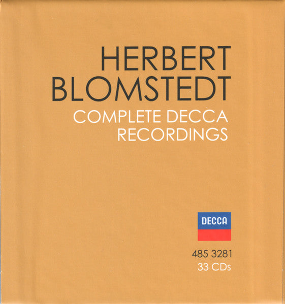 Herbert Blomstedt - Complete Decca Recordings (CD BOX SET) |-