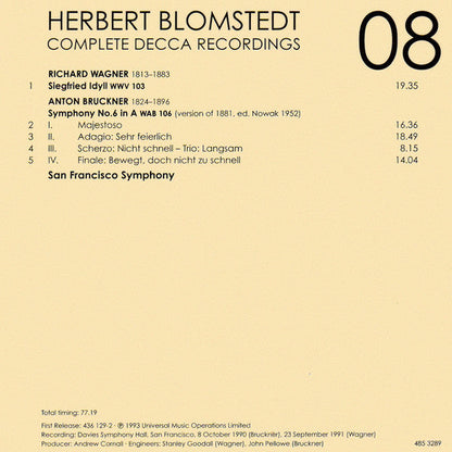 Herbert Blomstedt - Complete Decca Recordings (CD BOX SET) |-