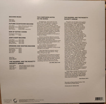 John White - Machine Music (VINYL) | Mint (M) Mint (M)-