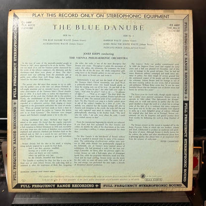 Josef Krips - The Blue Danube (VINYL) | Excellent+ (EX+) Very Good Plus (VG+)-