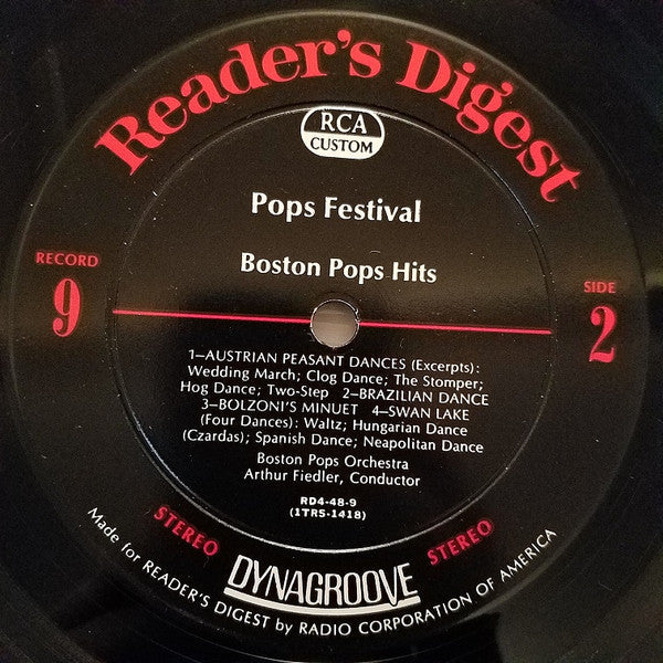 Arthur Fiedler - Pops Festival | Excellent (EX) Excellent (EX)-