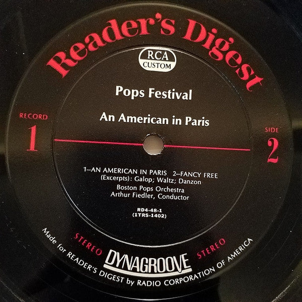 Arthur Fiedler - Pops Festival | Excellent (EX) Excellent (EX)-