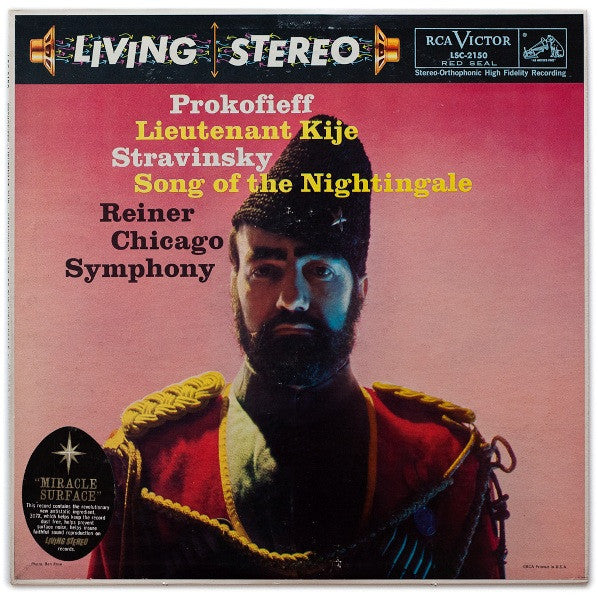 Sergei Prokofiev - Lieutenant Kije / Song Of The Nightingale (VINYL) | Excellent+ (EX+) Excellent+ (EX+)-