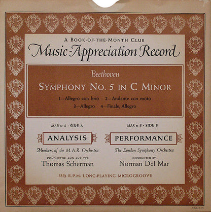 Ludwig Van Beethoven - Symphony No. 5 In C Minor | Excellent (EX) Excellent (EX)-