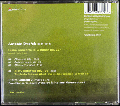 Antonín Dvořák - Piano Concerto • The Golden Spinning Wheel (CD) | Excellent+ (EX+) Near Mint (NM)-