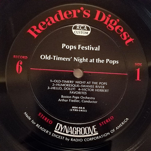 Arthur Fiedler - Pops Festival | Excellent (EX) Excellent (EX)-