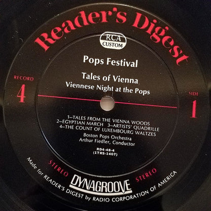 Arthur Fiedler - Pops Festival | Excellent (EX) Excellent (EX)-
