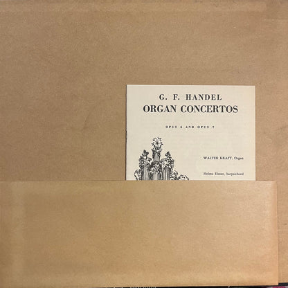 Georg Friedrich Händel - Organ Concertos Opus 7 Nos 1-6 | Excellent (EX) Near Mint (NM)-