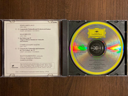 Camille Saint-Saëns - Saint-Saëns • Lalo: Cello Concertos / Bruch: Kol Nidrei (CD) | Excellent+ (EX+) Near Mint (NM)-