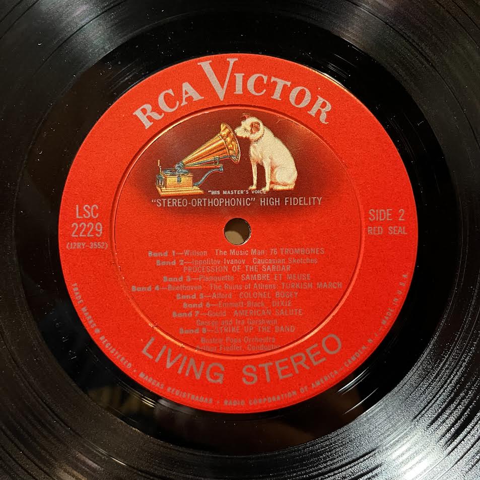 Arthur Fiedler - Marches In Hi-Fi (VINYL) | Excellent+ (EX+) Very Good Plus Plus (VG++)-