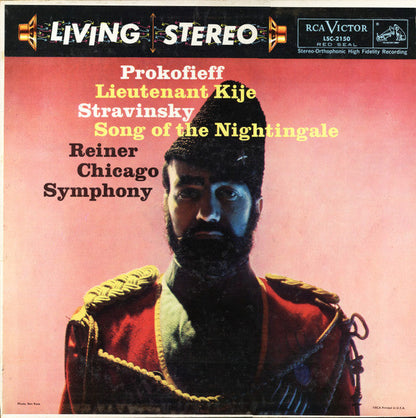 Sergei Prokofiev - Lieutenant Kije / Song Of The Nightingale (VINYL) | Excellent+ (EX+) Excellent+ (EX+)-