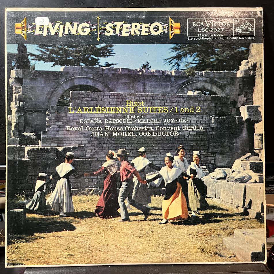 Georges Bizet - L'Arlésienne Suites 1 And 2 / España Rapsodie / Marche Joyeuse (VINYL) | Excellent+ (EX+) Excellent+ (EX+)-
