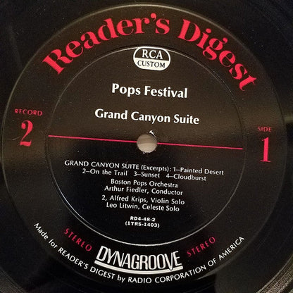 Arthur Fiedler - Pops Festival | Excellent (EX) Excellent (EX)-