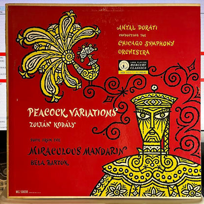 Zoltán Kodály - Peacock Variations / Suite From The Miraculous Mandarin | Excellent+ (EX+) Near Mint (NM)-