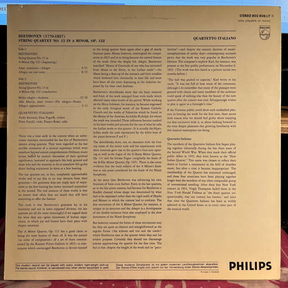 Ludwig van Beethoven - String Quartet In A Minor, Op. 132 *NETHERLANDS* | Excellent (EX) Near Mint (NM)-