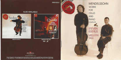 Felix Mendelssohn-Bartholdy - Works For Cello And Piano, Complete (CD) | Excellent+ (EX+) Near Mint (NM)-