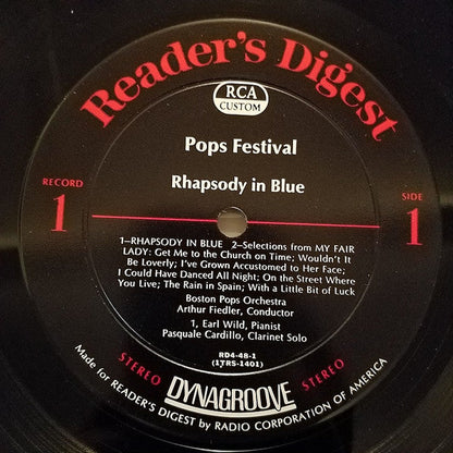 Arthur Fiedler - Pops Festival | Excellent (EX) Excellent (EX)-