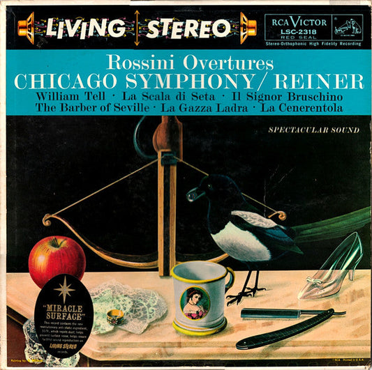 Gioacchino Rossini - Rossini Overtures (VINYL LP RCA Victor Red Seal – LSC-2318) | USED Excellent (EX)-