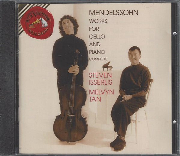 Felix Mendelssohn-Bartholdy - Works For Cello And Piano, Complete (CD) | Excellent+ (EX+) Near Mint (NM)-