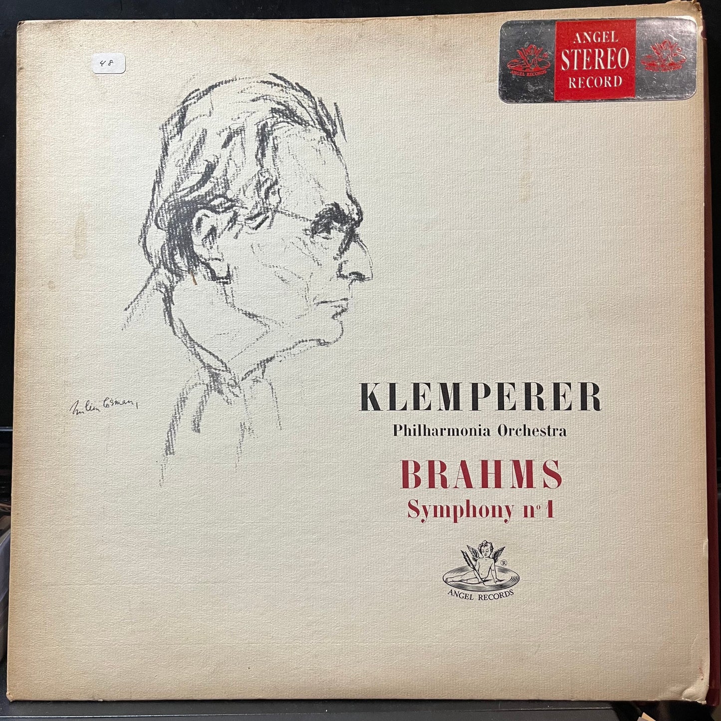 Symphony No. 1 in C Minor, Op. 68 (VINYL - 1ST PRESS) | Excellent+ (EX+) Very Good Plus Plus (VG++)-