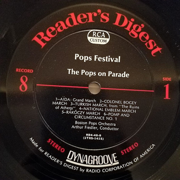 Arthur Fiedler - Pops Festival | Excellent (EX) Excellent (EX)-