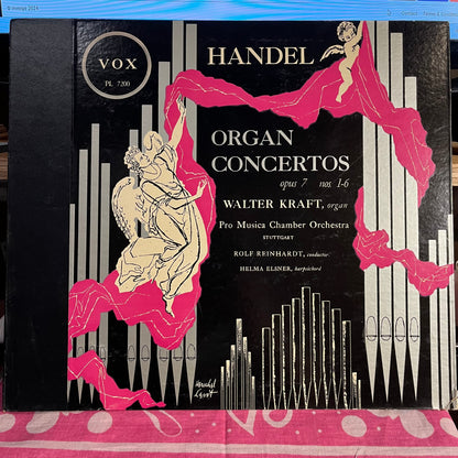 Georg Friedrich Händel - Organ Concertos Opus 7 Nos 1-6 | Excellent (EX) Near Mint (NM)-